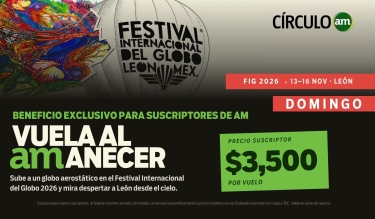 VUELO EN GLOBO | DOMINGO 15 DE NOVIEMBRE